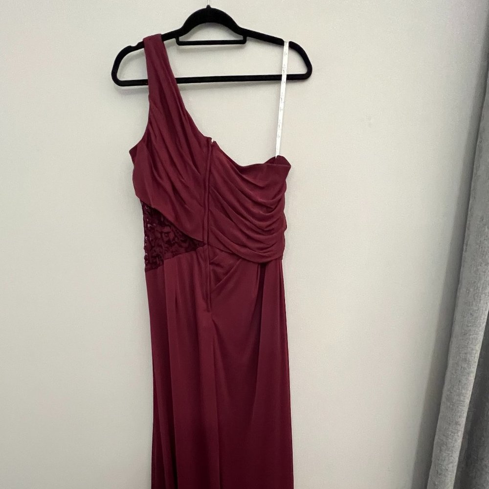 David's Bridal Bridemaid Dress - Burgundy - Size 20 - NWT - DB Studios